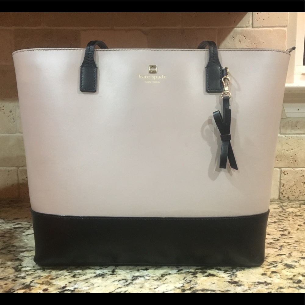 Kate Spade Tan and Black Shoulder Bag Purse
