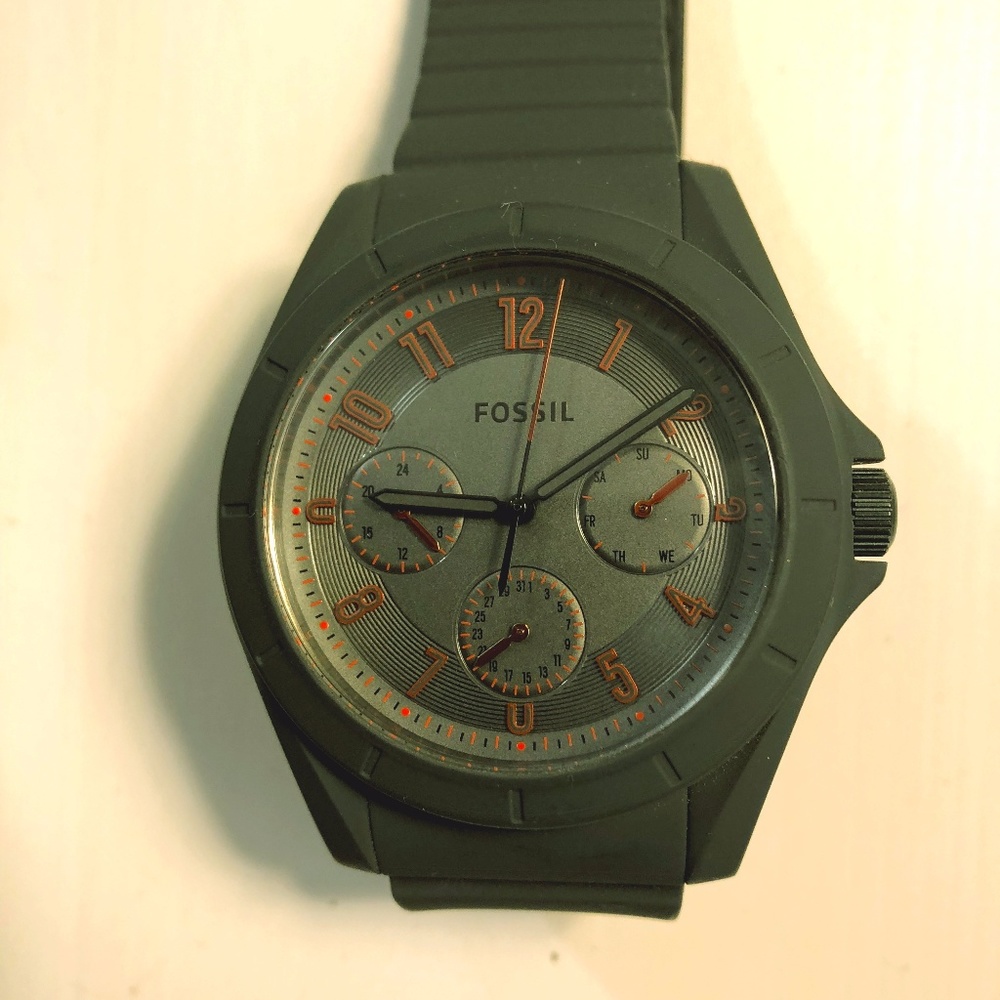 Fossil Poptastic Silicone Quartz Casual Watch