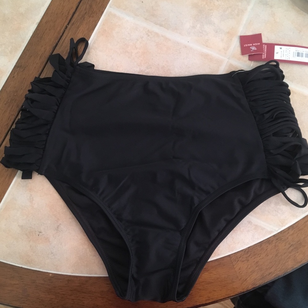 High Waisted swim bottoms