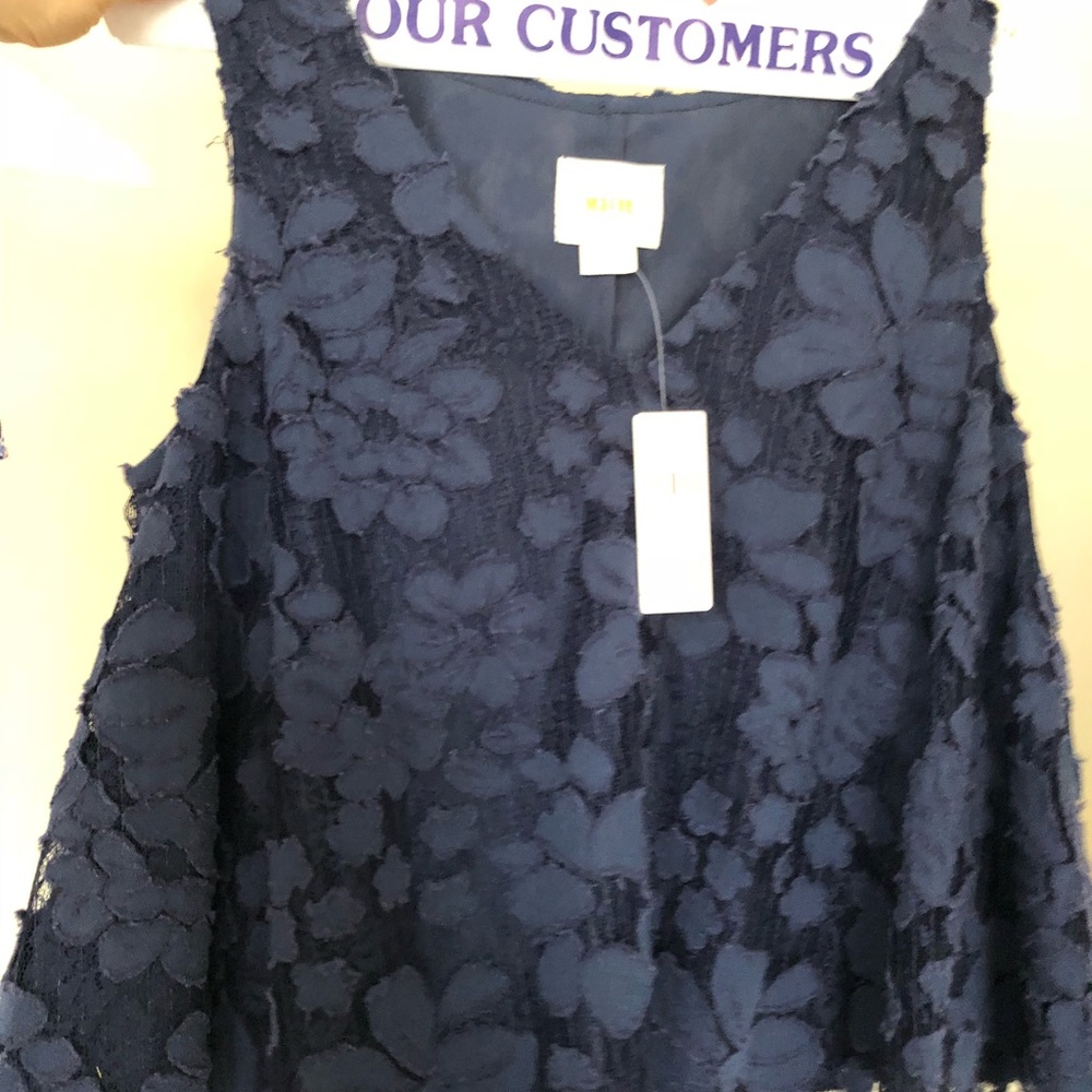 Sleeveless floral top by ‘Maeve’