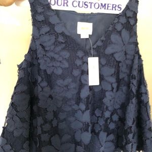 Sleeveless floral top by ‘Maeve’