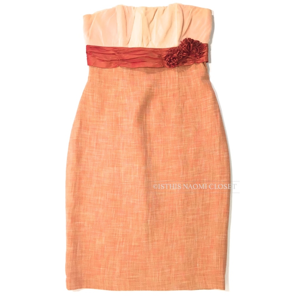 Tracy Reese New York Linen Sheath Cocktail Dress