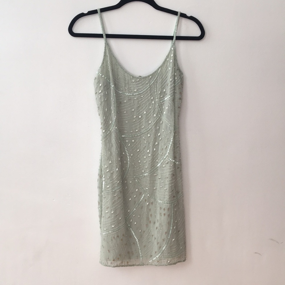 aiden mattox beaded special occasion mini dress