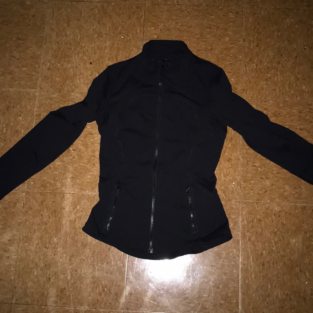 Black lululemon defined jacket