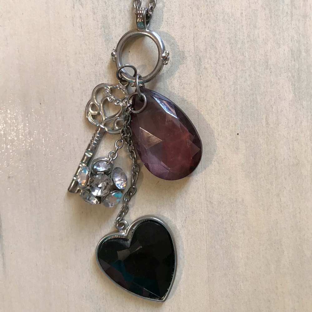 Long Silver Necklace