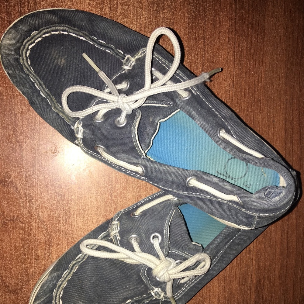 Op boat shoes with laces