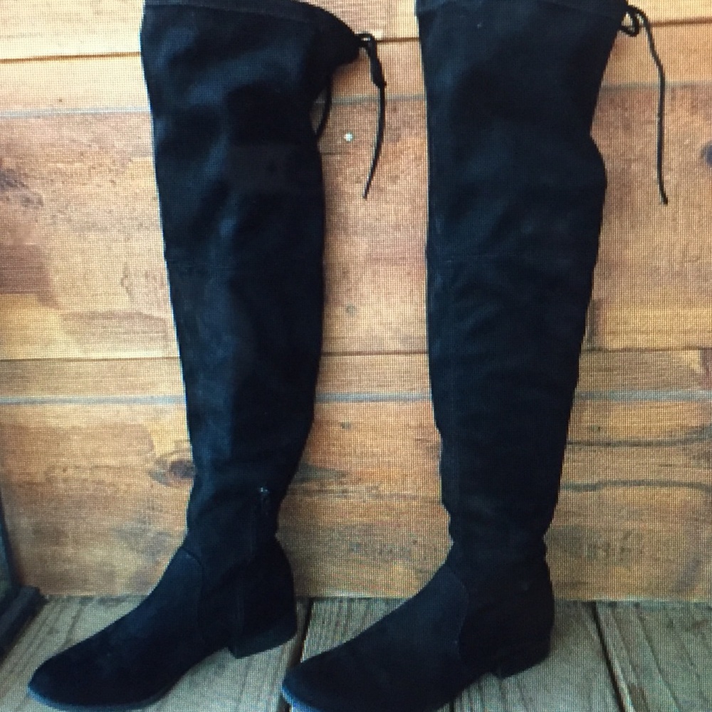 🎁NWT👢SPECIAL🎉 Over the Knee Black BOOTS  Sz 8.5