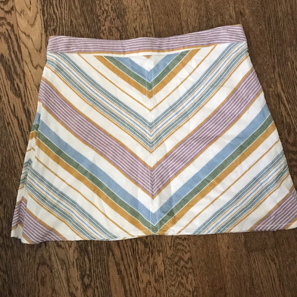 Free People Striped Mini