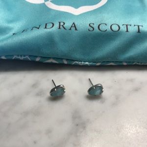 Kendra Scott blue stud earrings