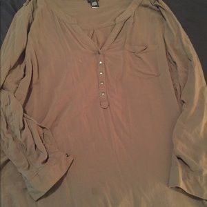 Torrid Olive Green tunic