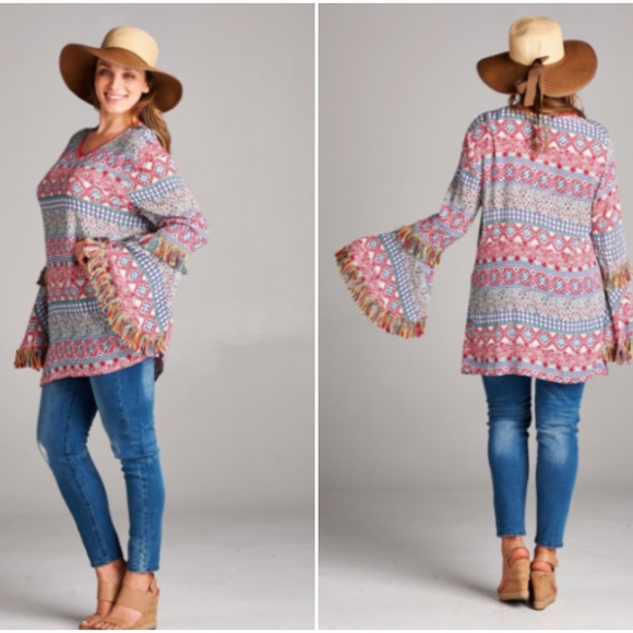 Whats cuter than a Boho Tunic in Plus Size?! - Picture 5 of 8