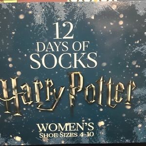 Target Harry Potter 12 days socks advent calendar