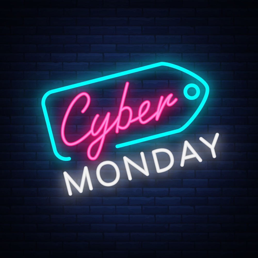 Cyber Monday deals all items 5-10% off today only.