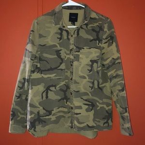 ‼️SOLD‼️Camo Button Up Shirt