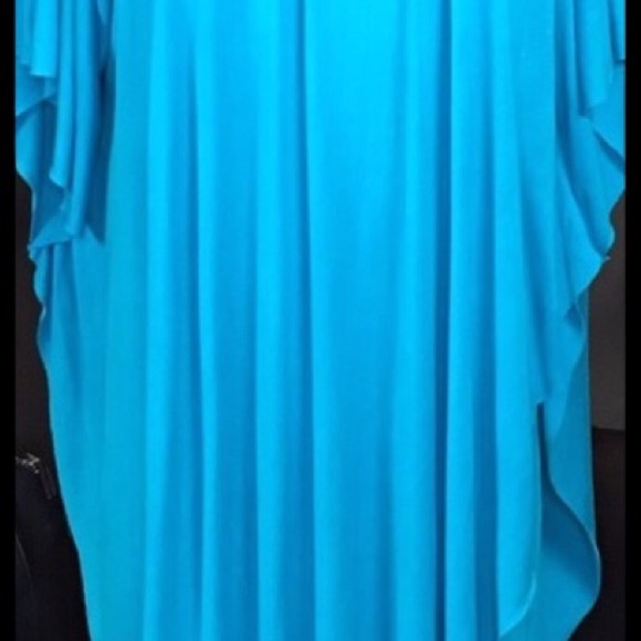 Hold💕New Elan Tunic in gorgeous Aqua Blue - Picture 3 of 5