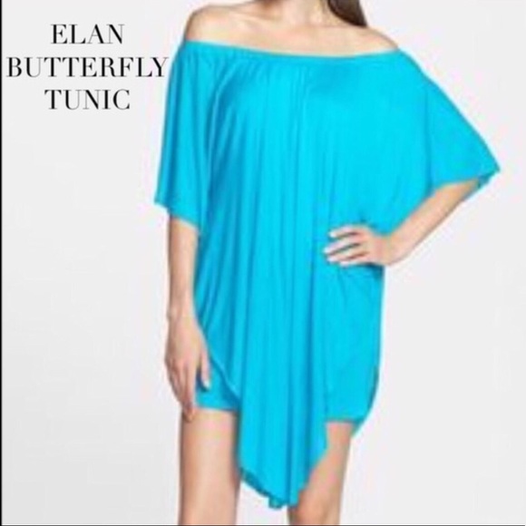 Hold💕New Elan Tunic in gorgeous Aqua Blue - Picture 4 of 5