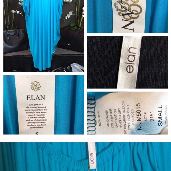 Hold💕New Elan Tunic in gorgeous Aqua Blue - Picture 5 of 5