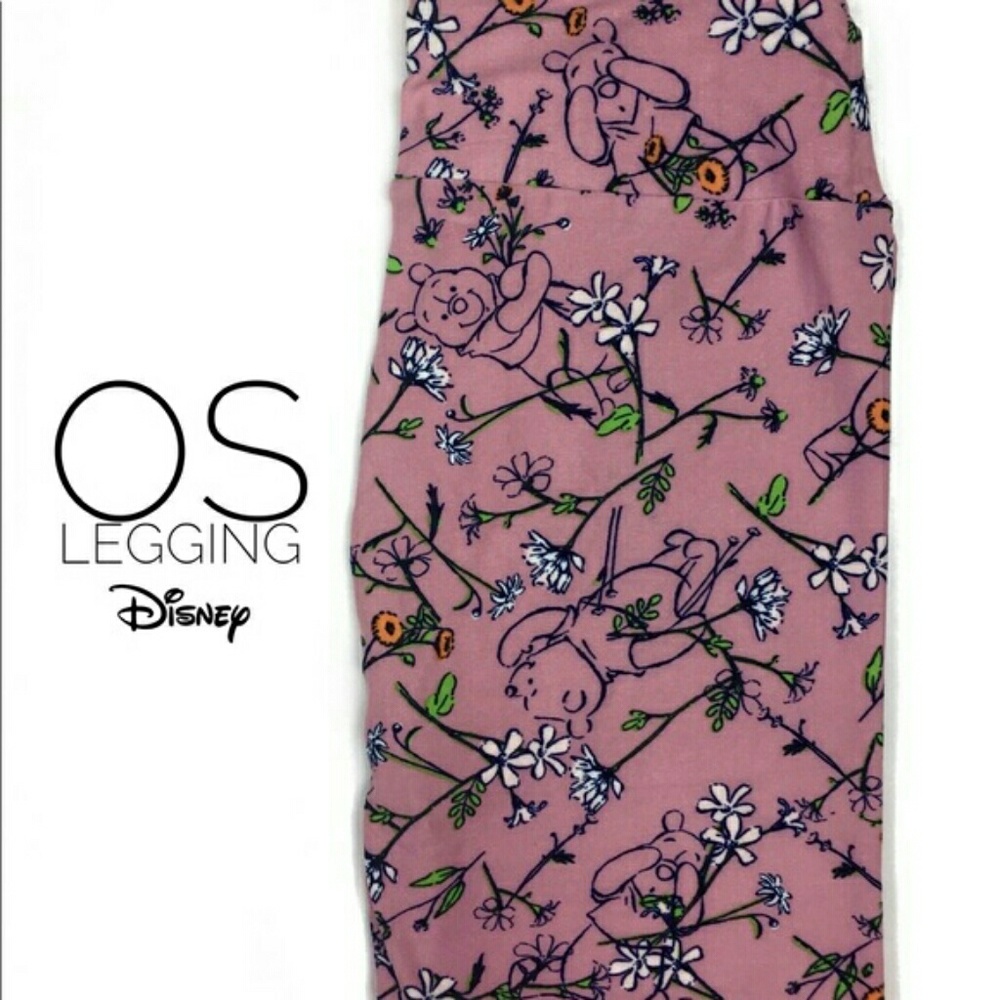 OS Lularoe leggings Pooh
