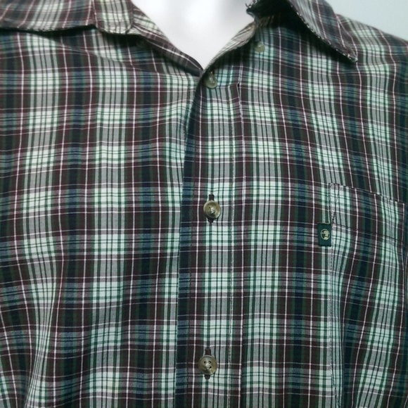 DUCK HEAD Mens XL Wrinkle Free Plaid Shirt - Picture 2 of 7