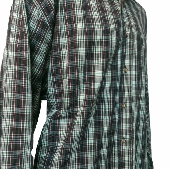 DUCK HEAD Mens XL Wrinkle Free Plaid Shirt - Picture 3 of 7