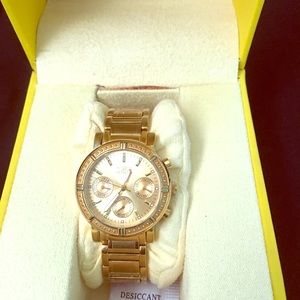 Invita Gold tone watch
