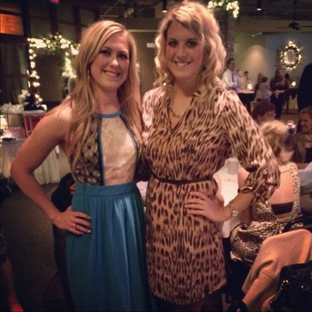 Leopard print dress