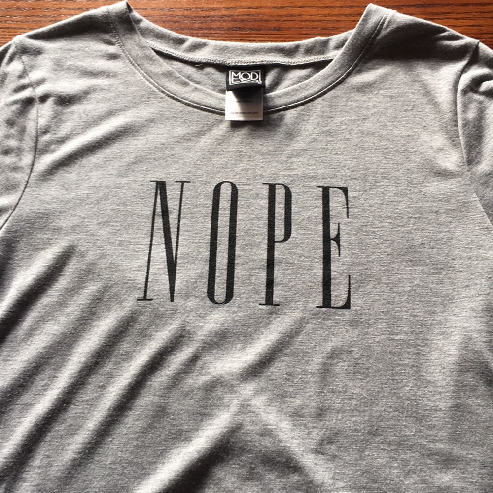 “Nope” T-shirt