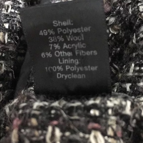 Ann Taylor tweed blazer size 6 - Picture 7 of 7