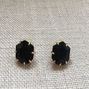 Kendra Scott- Black Stone studs