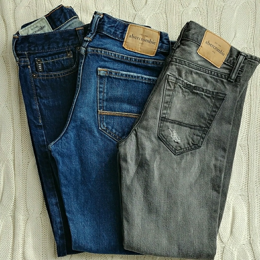 Abercrombie jeans - lot of 3