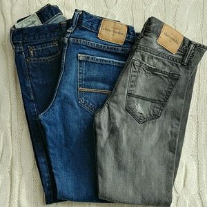 Abercrombie jeans - lot of 3