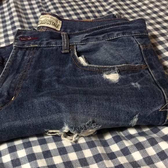 Aeropostale slim bootcut distressed jeans - Picture 3 of 4