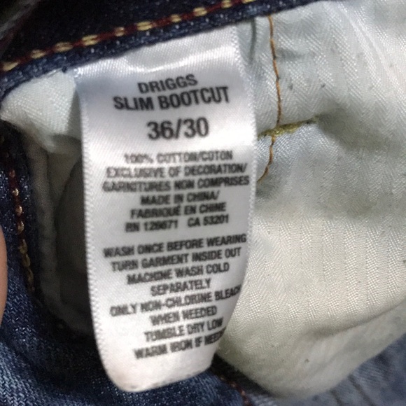 Aeropostale slim bootcut distressed jeans - Picture 4 of 4