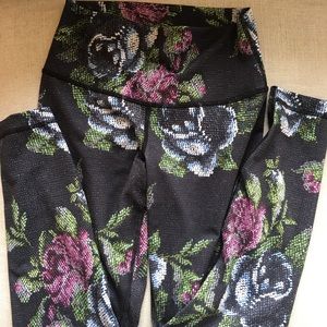 Lululemon floral print leggings