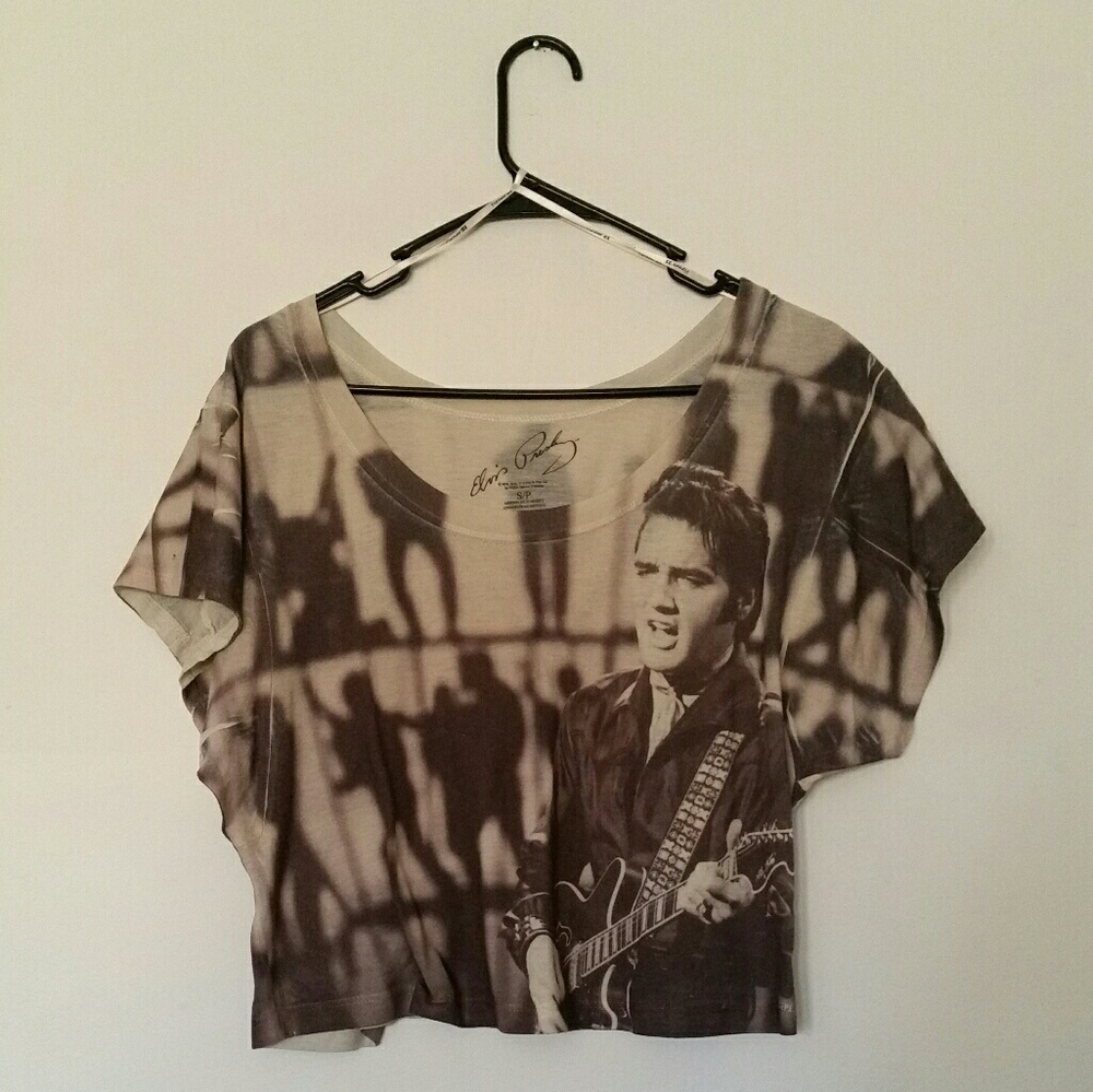 Elvis Presley crop top