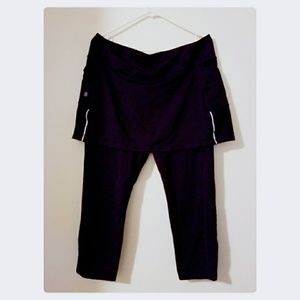 Athleta crop skirt leggings super cute! XLT