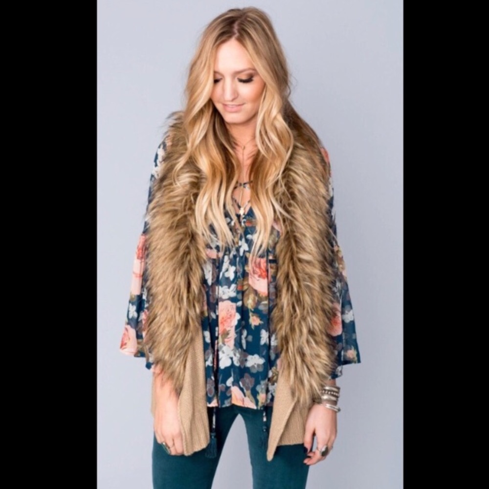 Show Me Your MuMu Boone Vest NWT