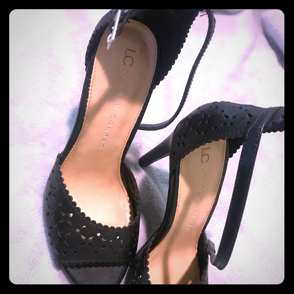 Lauren Conrad Black Heels