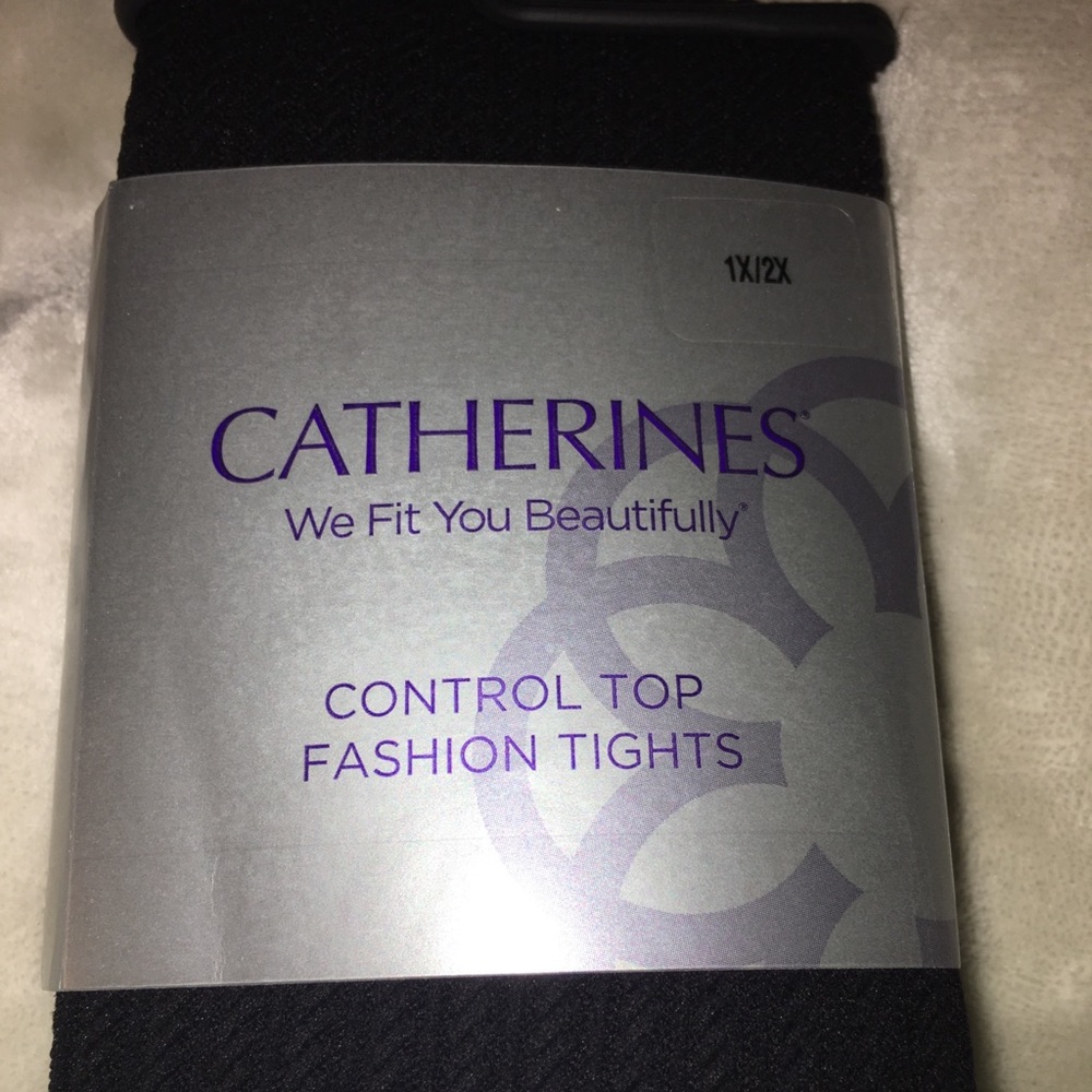 Control top fashion tights