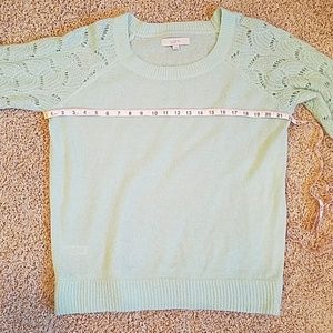 Loft Knited Mint Sweater