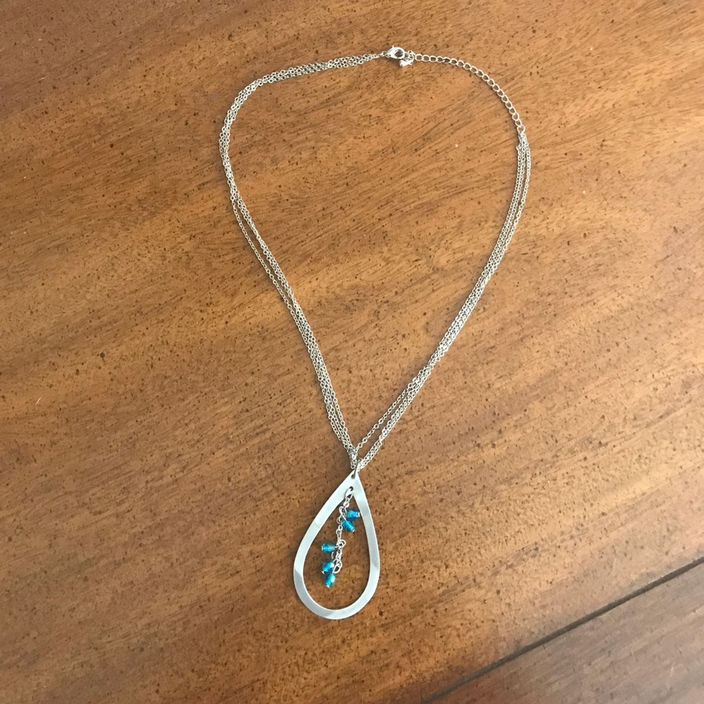 Lightweight Silver Pendant Necklace