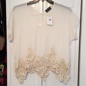 White peasant blouse