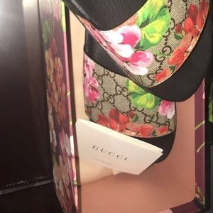 Gucci floral slides