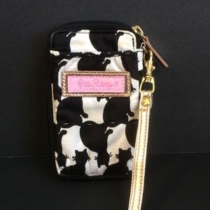Lilly Pulitzer Black Cat Wallet
