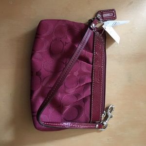 Coach wristlet