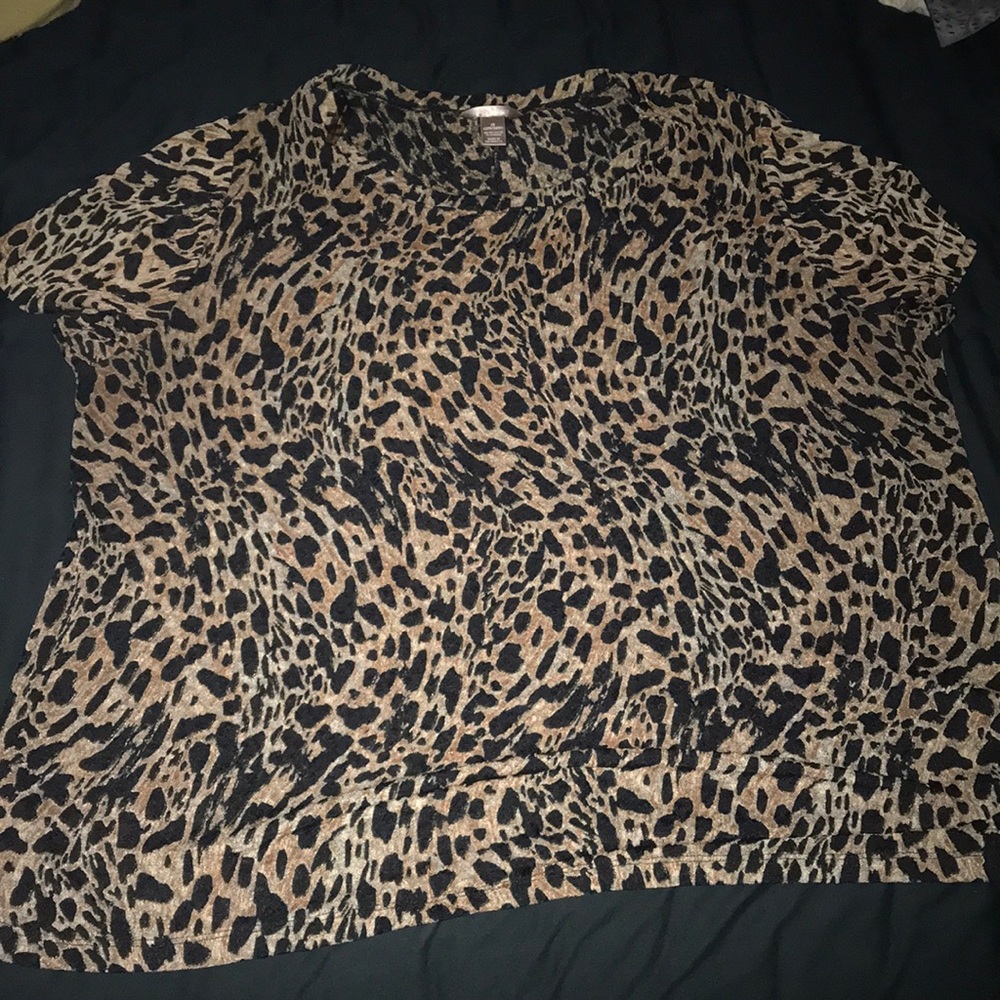 Leopard blouse