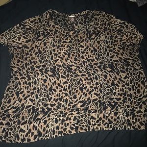 Leopard blouse