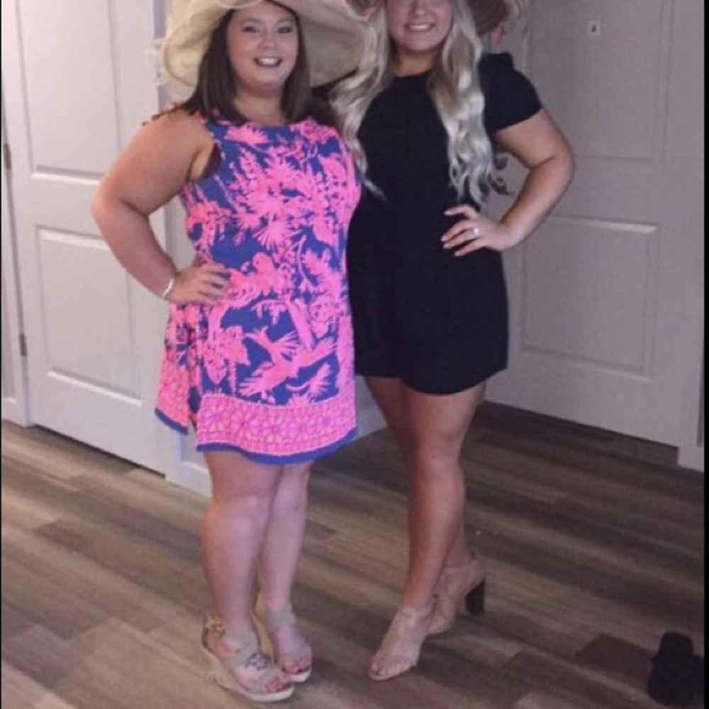 Black banana republic romper