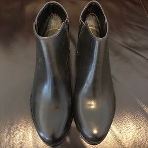 Antonio Melani Black short boots 8.5M NEVER WORN