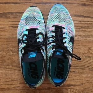 Nike flyknit racer sneakers